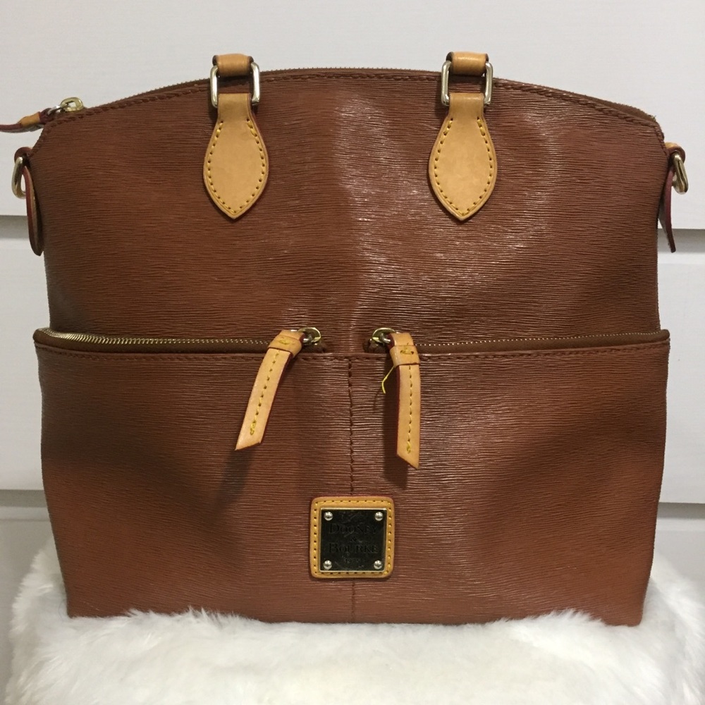 Dooney & Bourke Brown Satchel